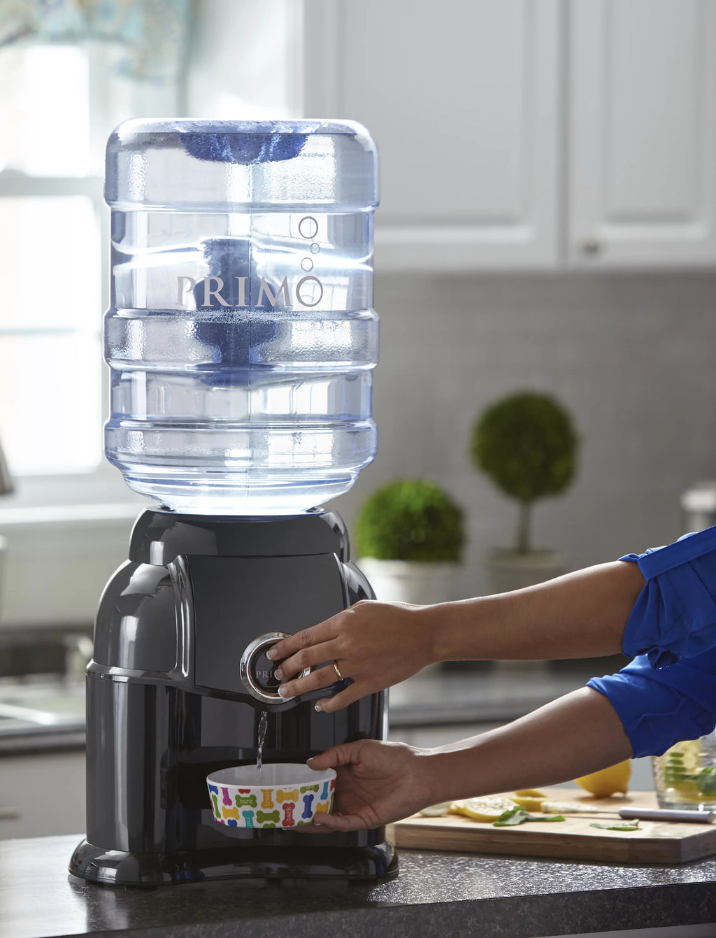 Black Countertop Water Dispenser Top Loading X768608
