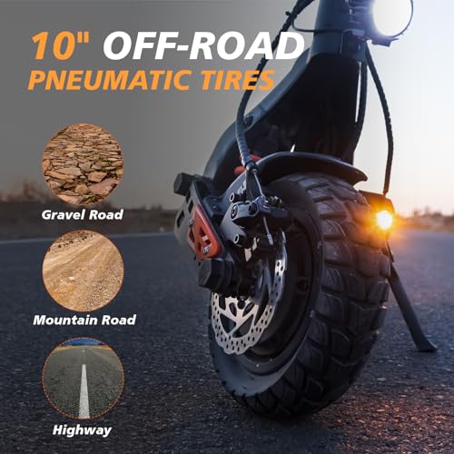 40 Mph 40 Miles 20.8Ah 10'' Off-Road Tire Foldable Electric Scooter K5714