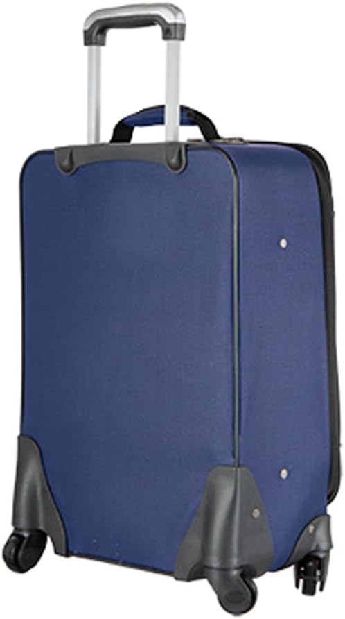 Softside Carry-On Luggage with Wheels, 20 inch, Surf Blue W910