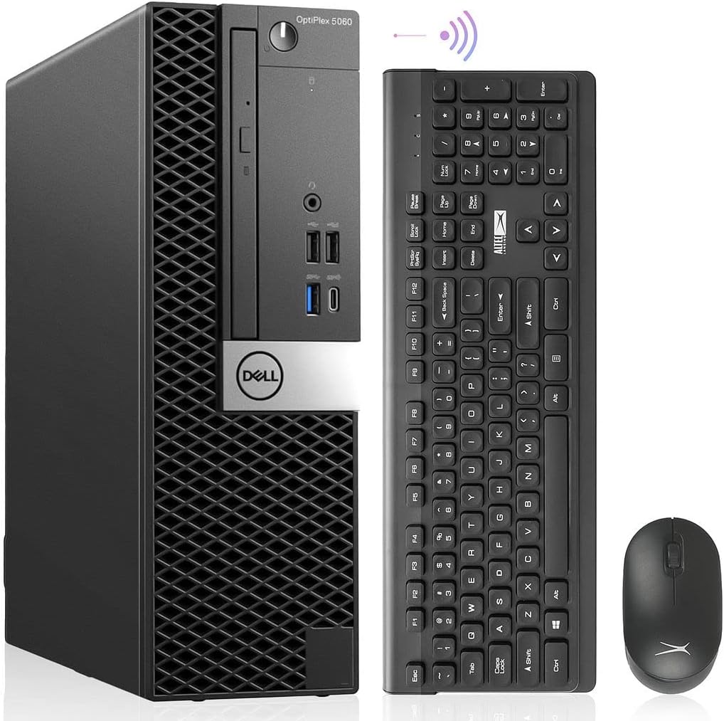 Black Small Form Factor Desktop Computer H8128