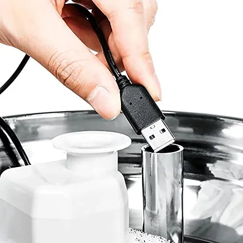 Stainless Steel Automatic Pet Water Fountain 2L Q3112