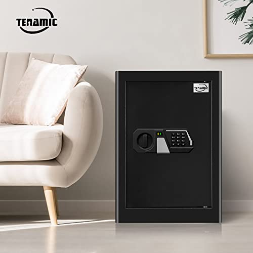 Black 2.0 Cuft Electronic Digital Security Safe Box with Internal Light Y573471
