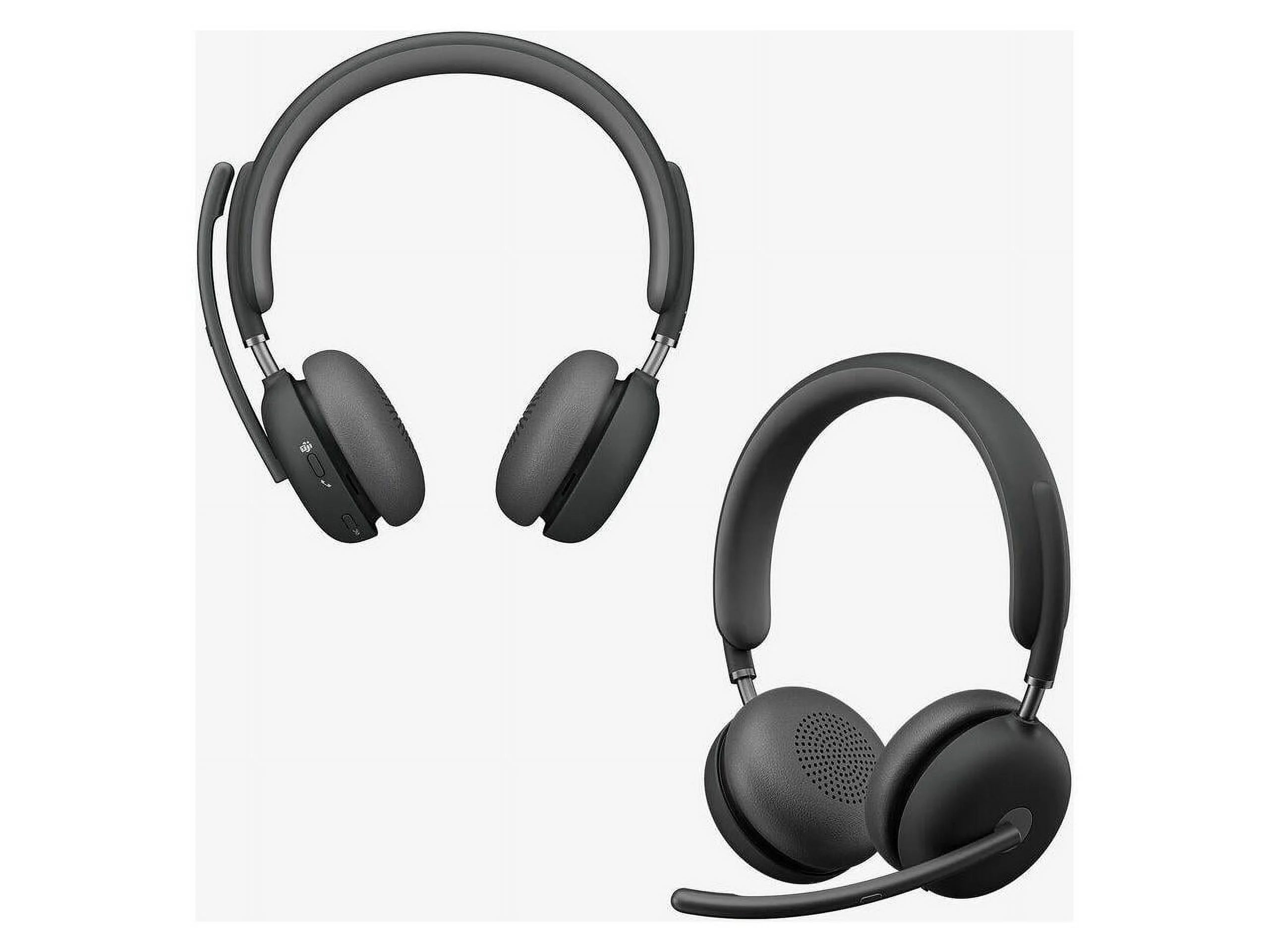 Wireless Bluetooth Over-the-head Headset with Microphone Graphite X65239