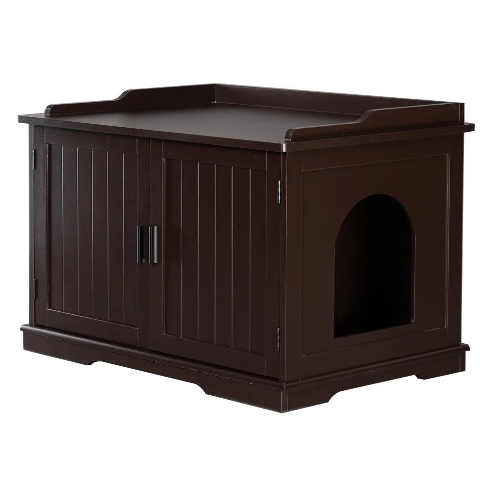 Cat Litter Box Enclosure with Vent Holes B6525