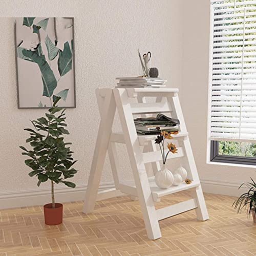 Wooden Folding 3 Step Ladder Stool X298397