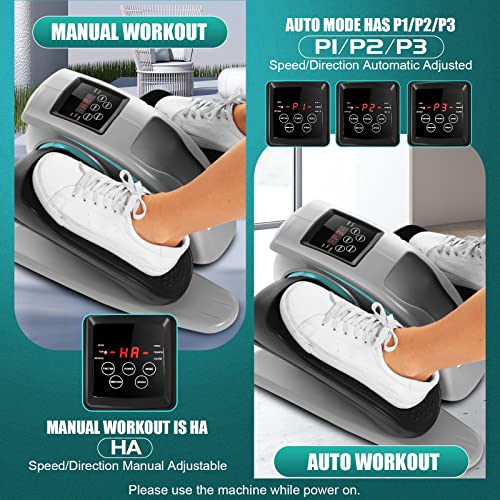 Electric Ellipse Leg Exerciser with Remote Control K632