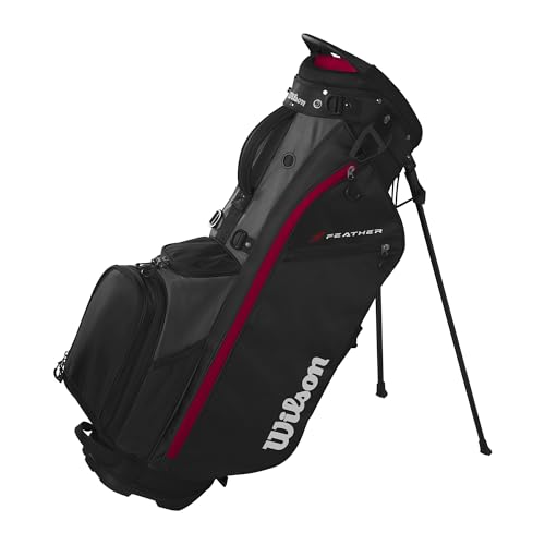 Black/Grey/Red Golf Cart Bag G288