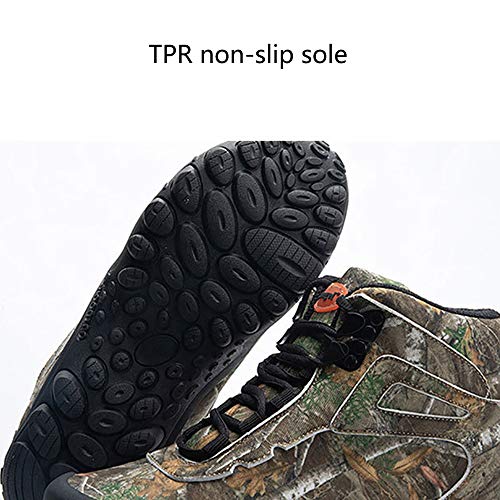 Grey Waterproof High-top Hiking Shoes R53725