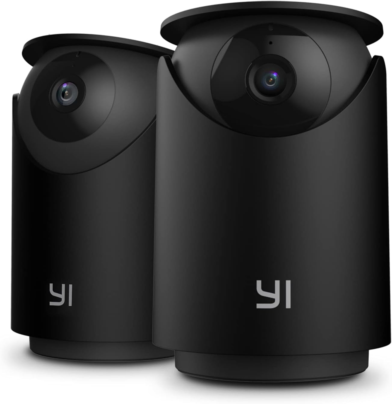 2K WiFi Indoor Security Camera 360-degree with Night Vision, 2-Way Audio, 2pc G60374