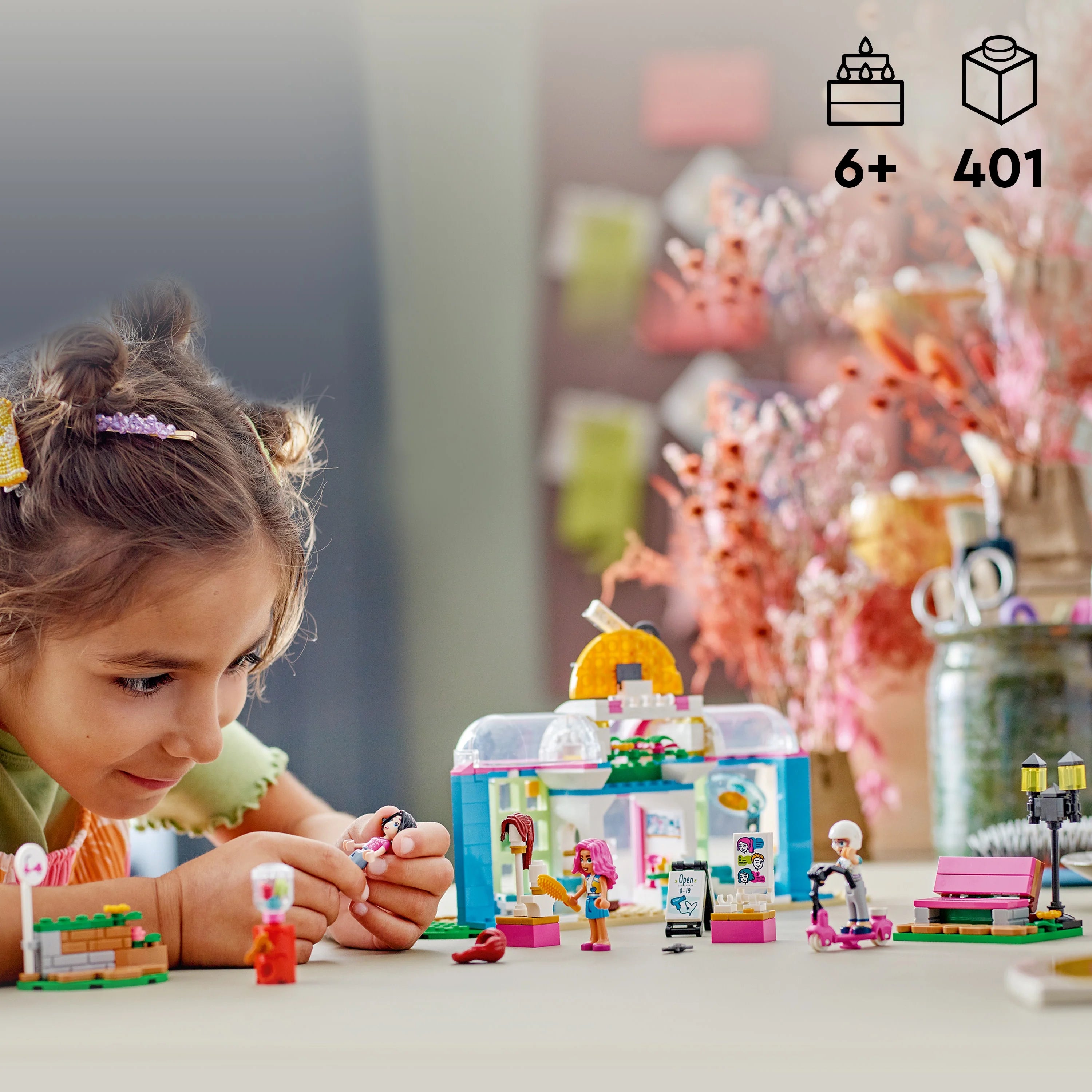 LEGO Friends Hair Salon Building Toy with Mini-Dolls X17182