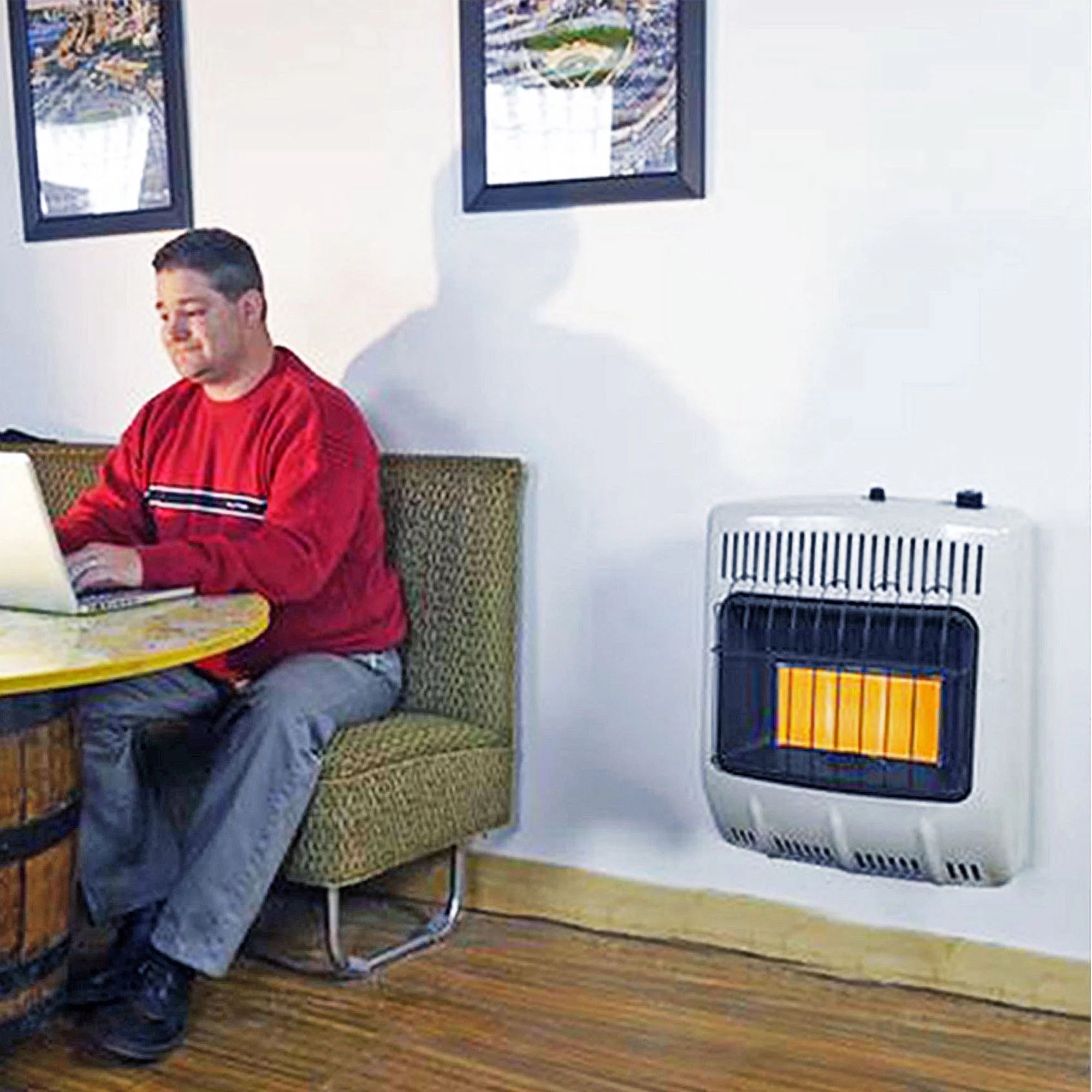 2 Pack 18000 BTU Vent Free Propane Heater A129383