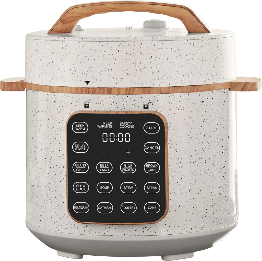 6 Qt Pressure Cooker with Touch Control Display T714