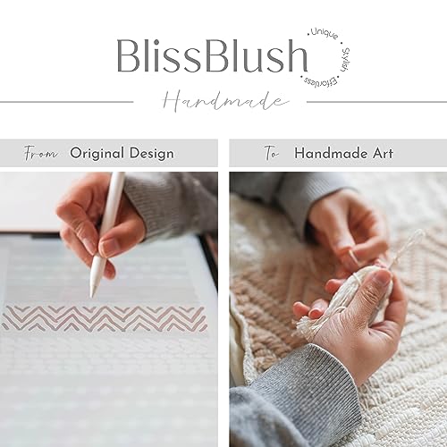 Cream Beige 16x39 INCH Woven Tassel Wall Hanging Tapestry H7745