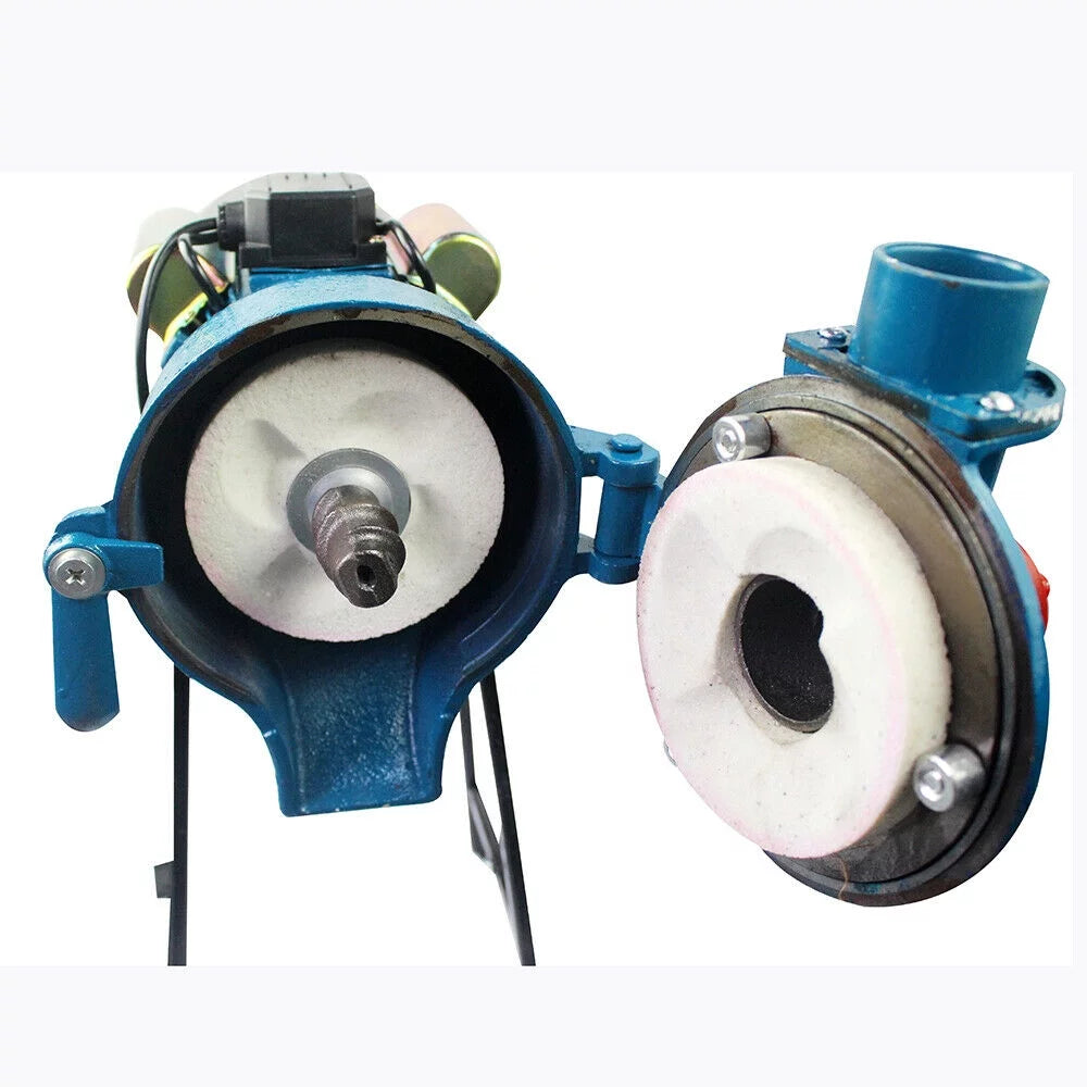 Wet Beans Flour Grinder Rice Corn Grain Coffee Wheat Funnel Wet Electric Feed Flour Mill Cereals Grinder Corn Grain Wheat Funnel 2200W 110V D540