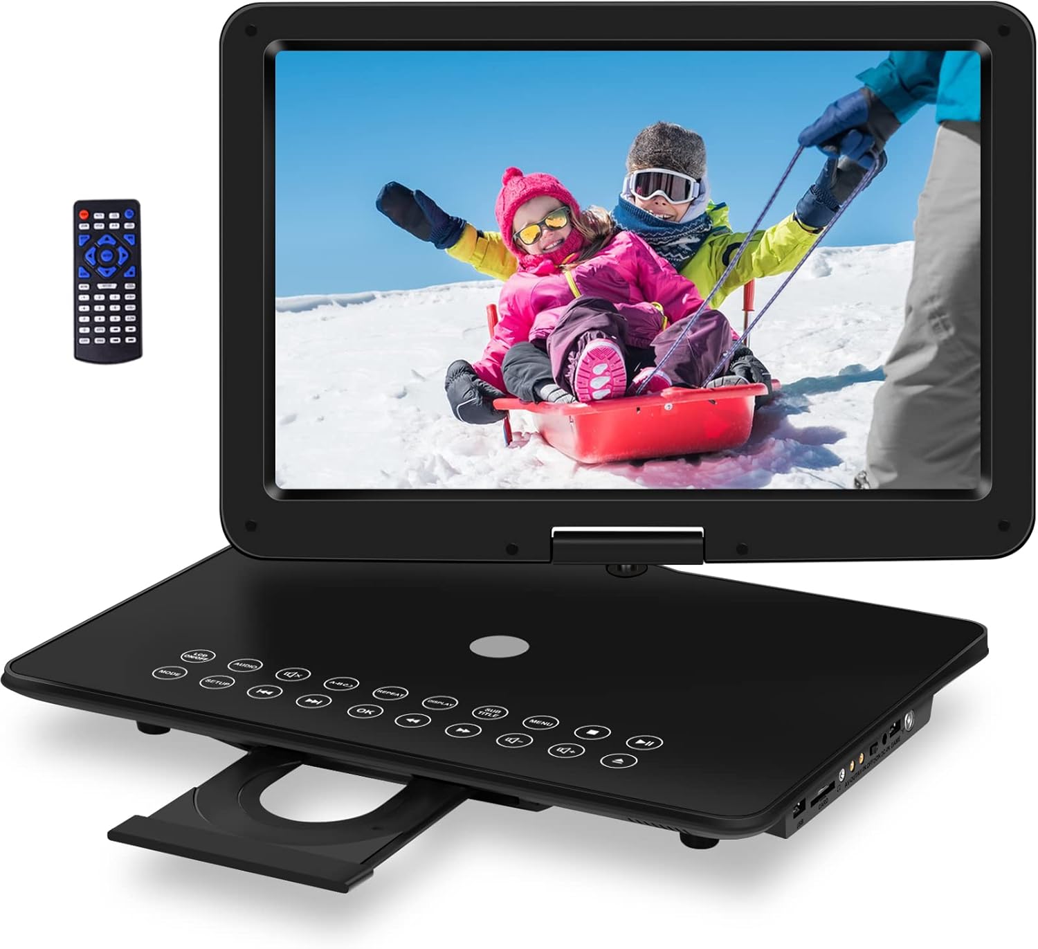 19.6" Portable DVD Player with 17.1" HD Swivel Screen W4266
