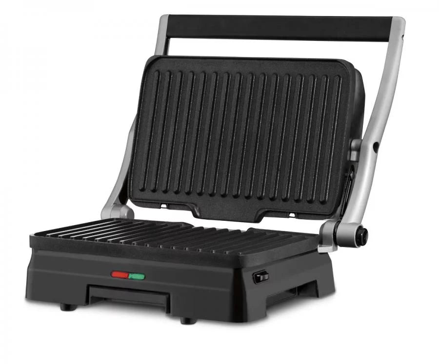 Electric Griddler Grill and Panini Press with Dishwasher Safe Plates E876
