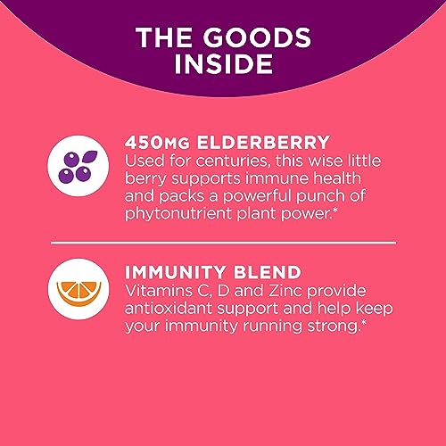 36 Count Elderberry Immune Gummies S217412