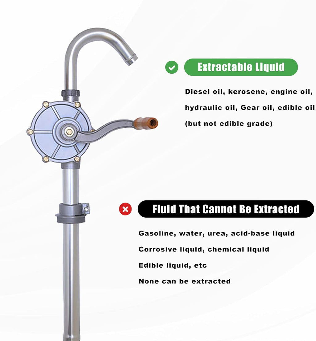 Aluminum Rotary Barrel Pump for Fuel H44843