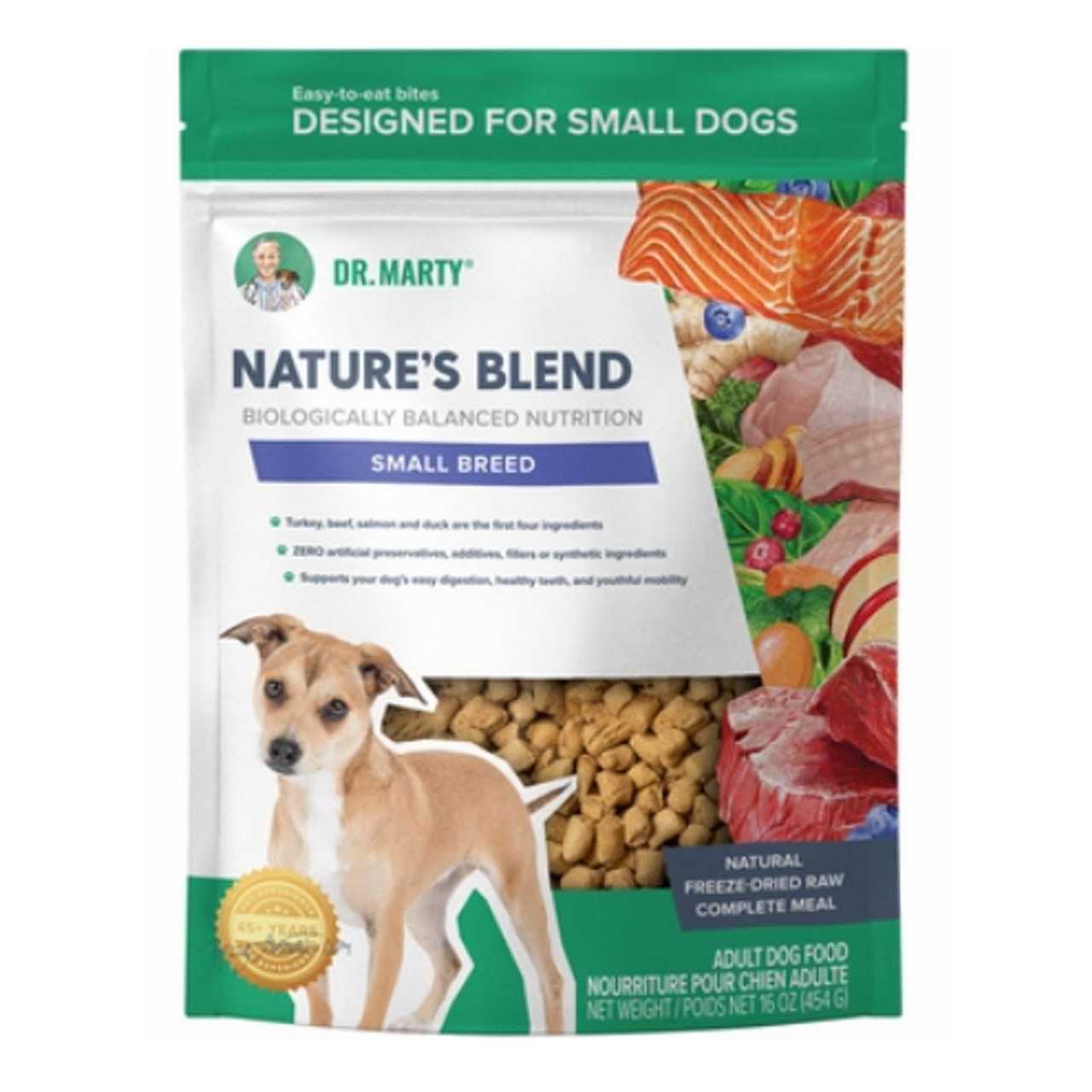 Freeze Dried Raw Nature's Blend Small Breed Dog Food I37271