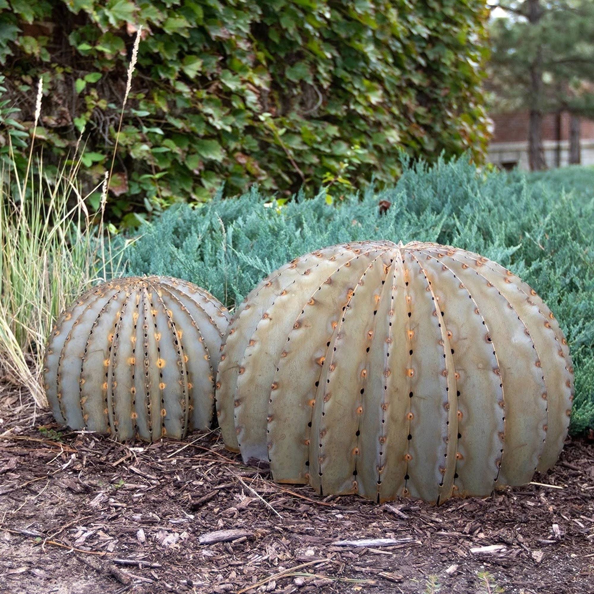 9x22 x 13x22 Outdoor Landscape Metal Art Verdigris Patina Y564593