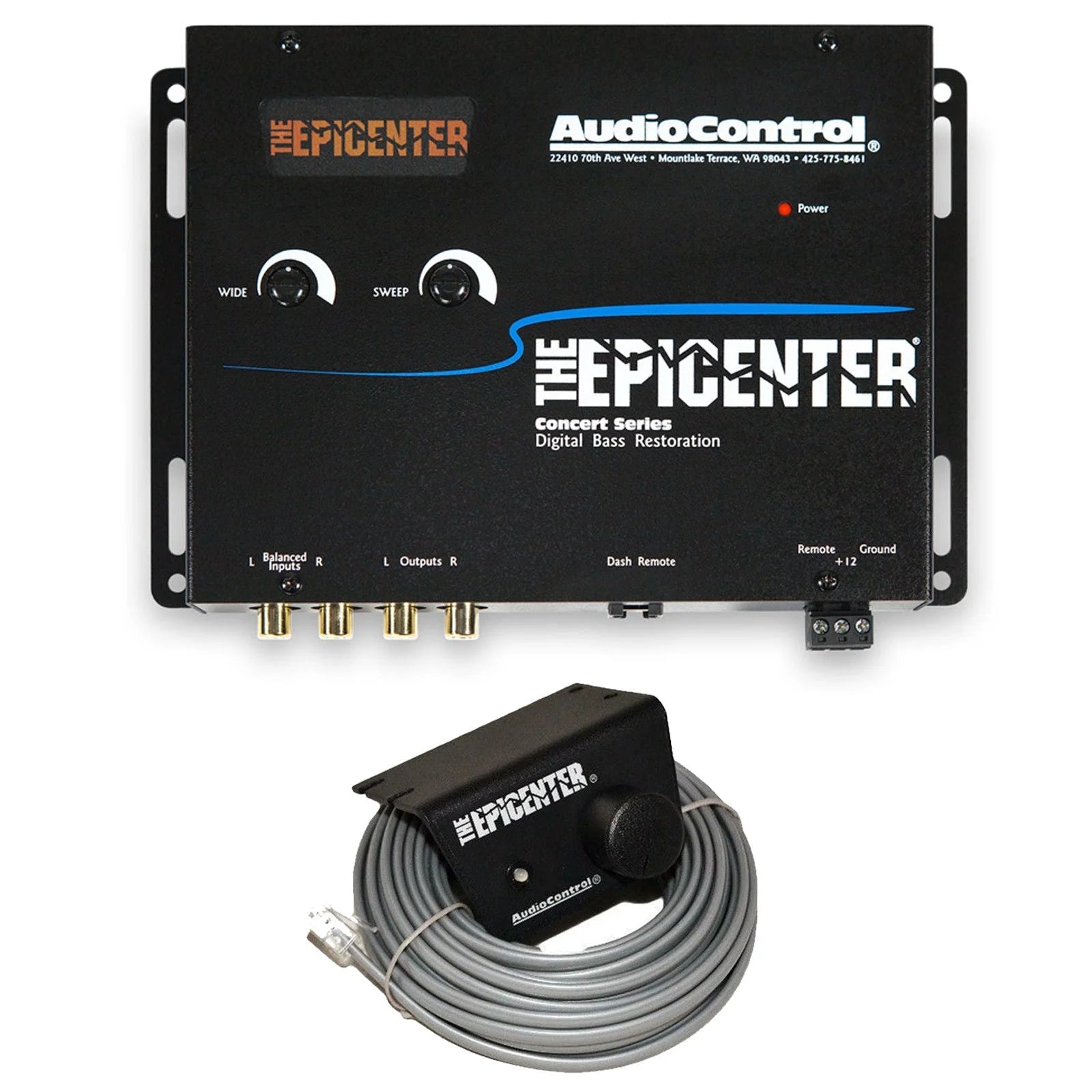 Black Digital Bass Enhancer Restoration Processor Y32828