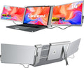 14" Triple Laptop Screen Extender FHD 1080P IPS Portable Monitor Gray K287433