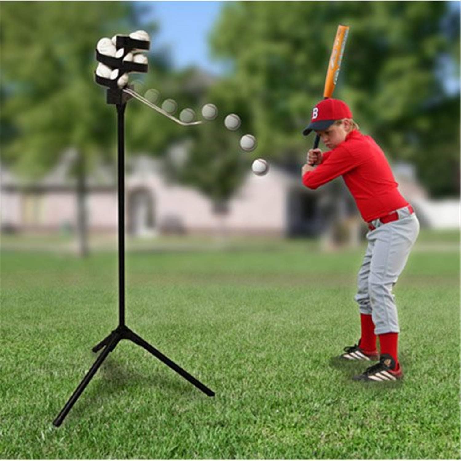 Soft Toss Pitching Machine With 8 Hour Battery B611