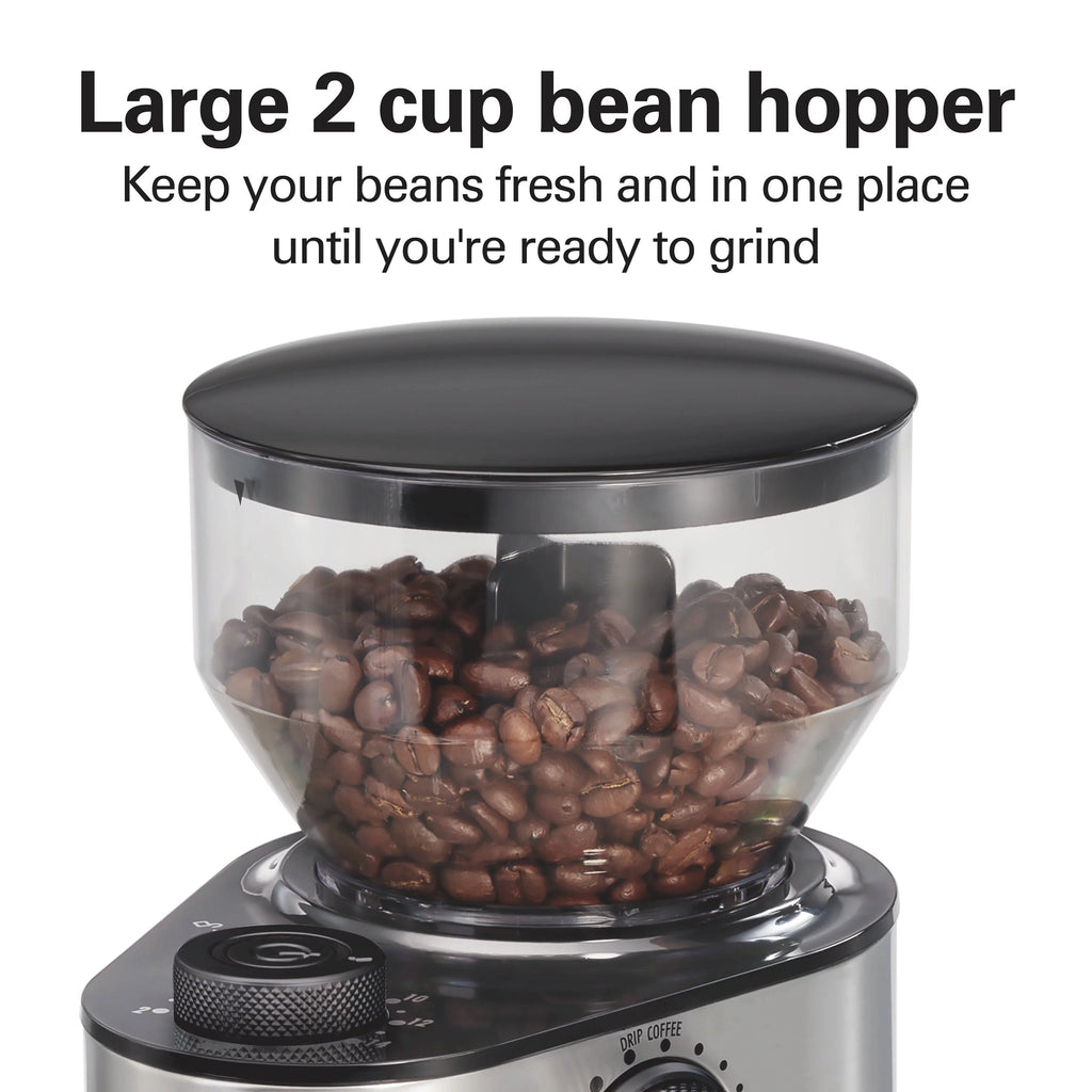 18 Grind Settings Stainless Steel Coffee Grinder A9815