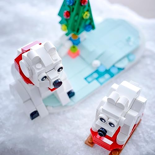 Wintertime Polar Bears Building Kit U8627