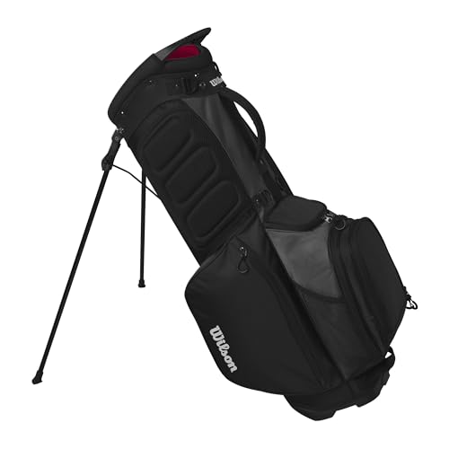 Black/Grey/Red Golf Cart Bag G288