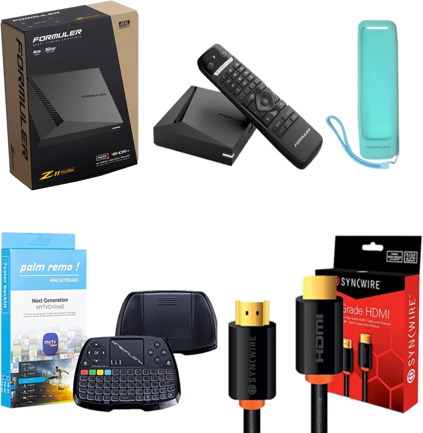 4K Android 11 Dual Band 5G Gigabit LAN 4GB Ram 32GB Storage Media Player with Remote Control T784174