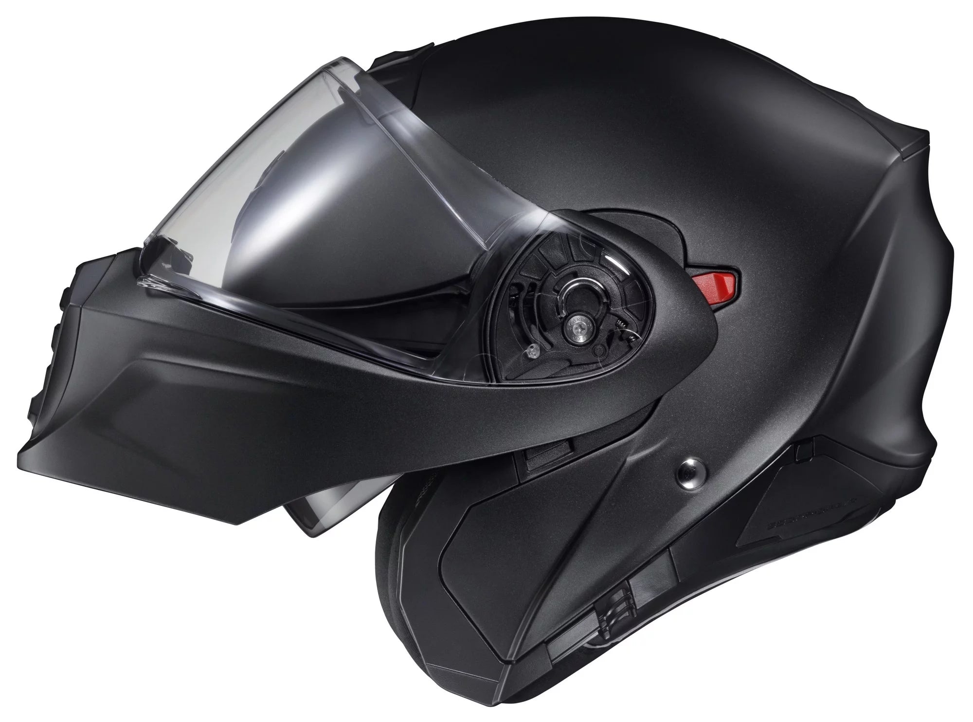 Matte Black Modular Motorcycle Helmet E6416