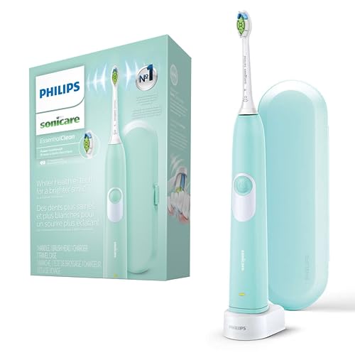 Pink Rechargeable Electric Toothbrush with Travel Case V551087