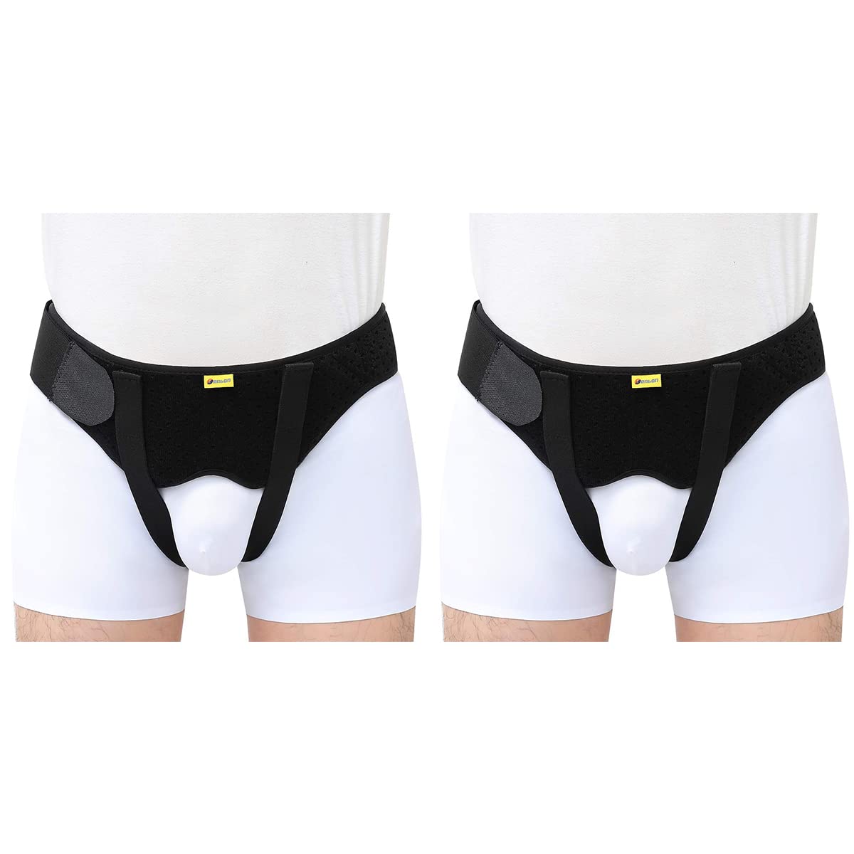 Hernia Belt Truss with 2 Removable Compression Pads S27565