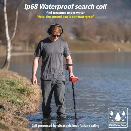 Waterproof Metal Detector with LCD Display X5219