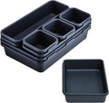 8 PCS Clear Plastic Drawer Organizer Trays Y78795