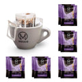Drip Coffee, 100% Arabica Ground Coffee, Compact, Disposable Coffee Ground Filters, 10-Pack E7901