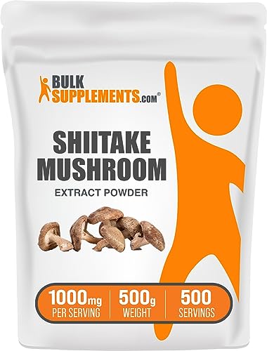 Shiitake Mushroom Extract Powder, 1000mg per Serving, 500g (1.1 lbs) L8367