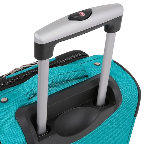 Black Softside Expandable Luggage, Checked-Large 29-Inch E37042