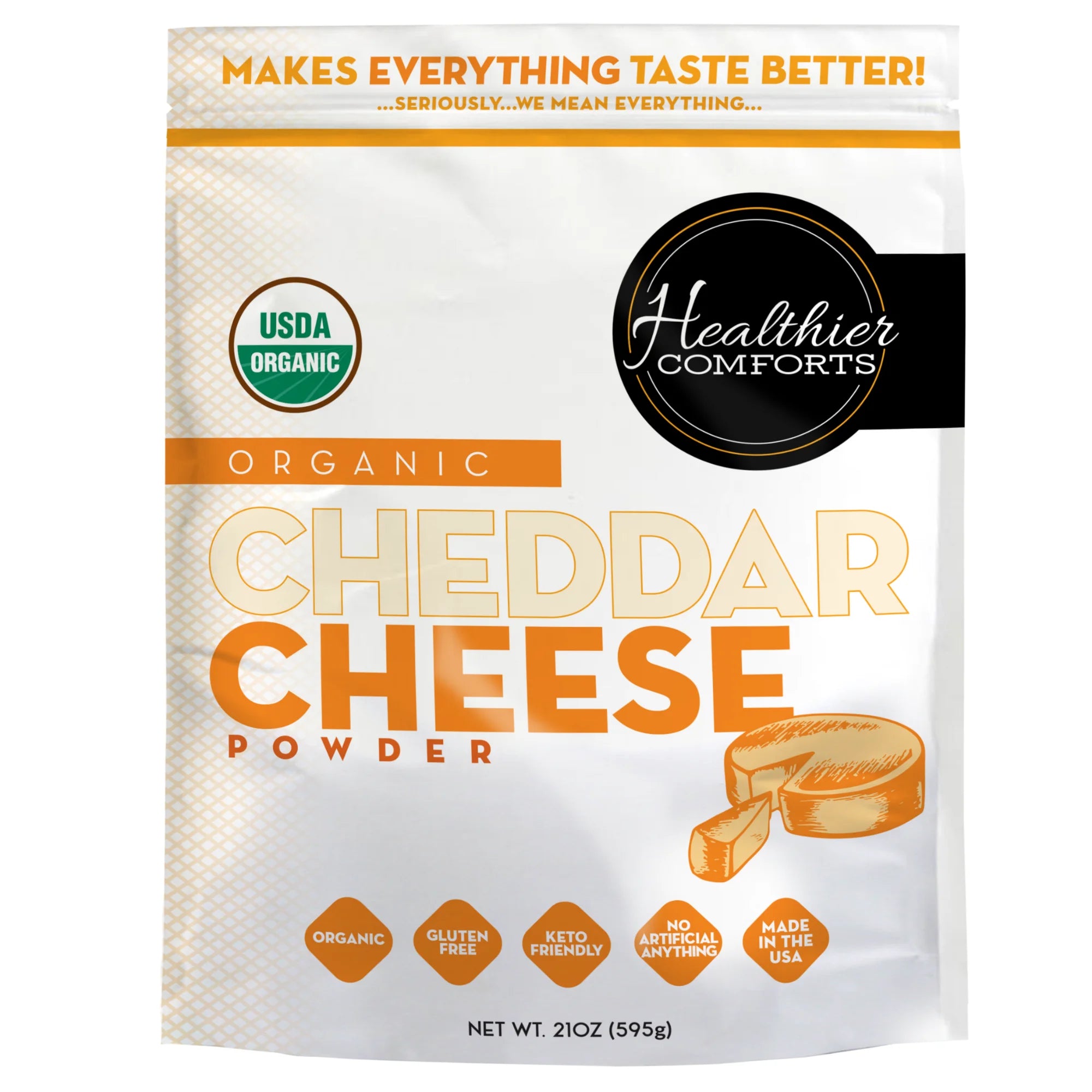 Organic Cheddar Cheese Powder 21oz O251