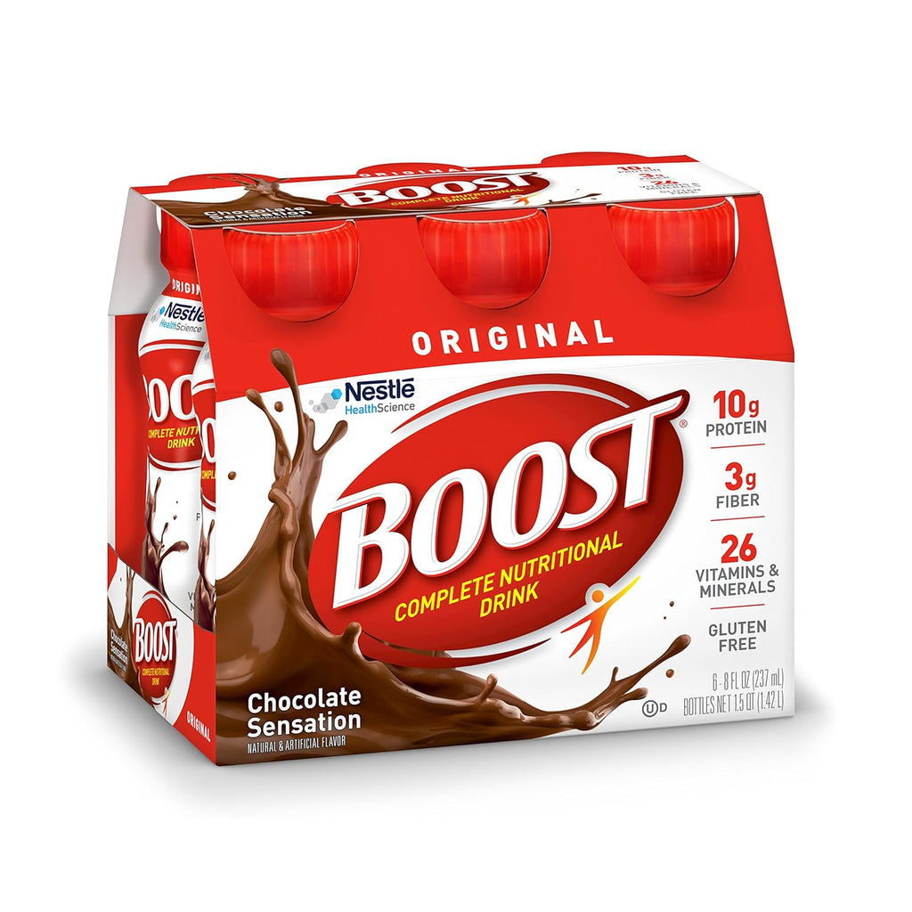 Original Rich Chocolate Nutritional Drink, 12 Count P578