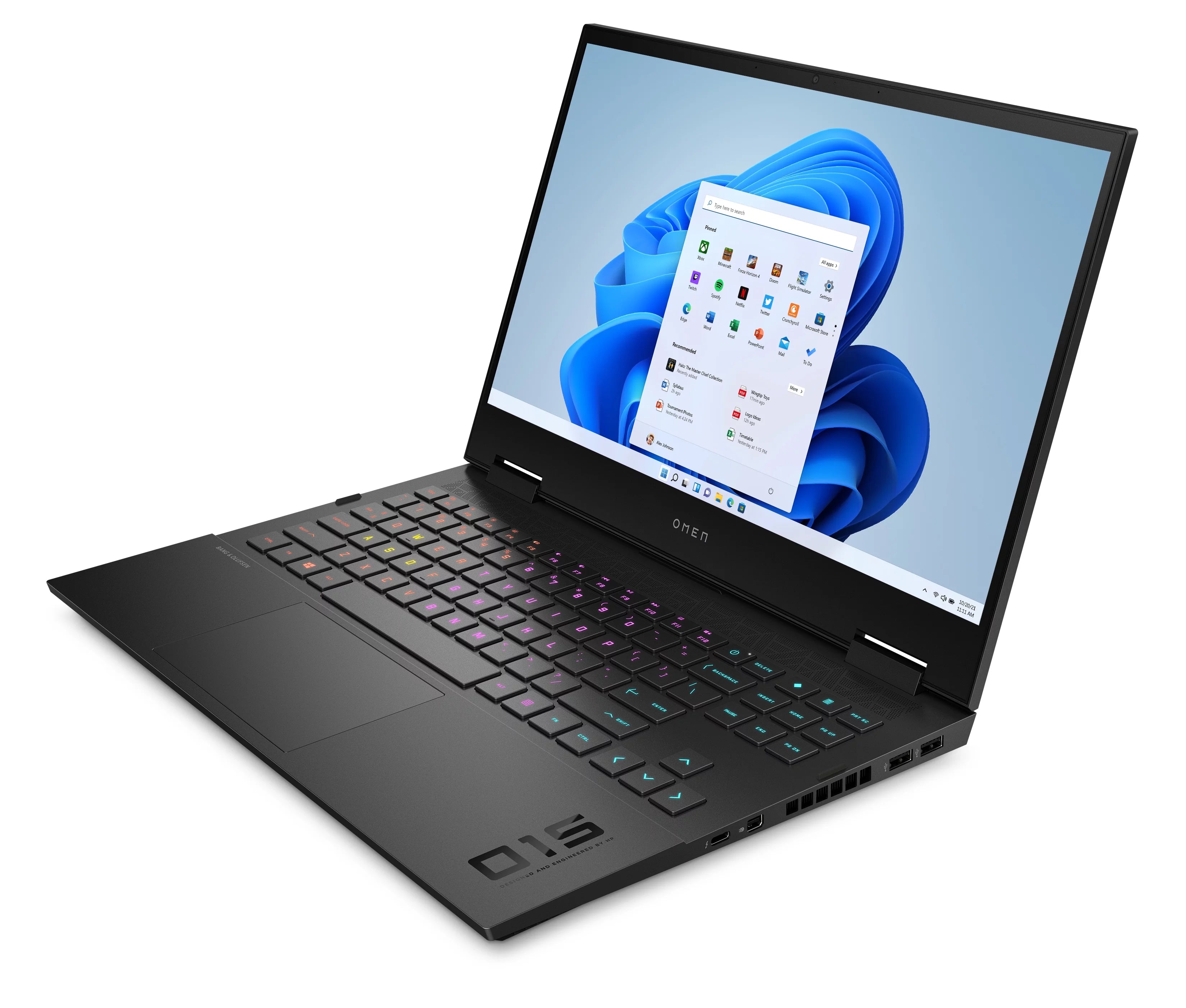 15.6" FHD IPS 144 Hz AMD Ryzen 7 5800H NVIDIA GeForce RTX 3070 16 GB DDR4 RAM 1TB SSD Mica Silver Laptop L88323