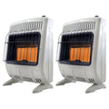 2 Pack 18000 BTU Vent Free Propane Heater A129383