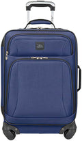 Softside Carry-On Luggage with Wheels, 20 inch, Surf Blue W910