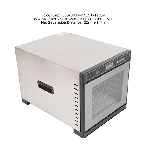 6 Layers Stainless Steel Food Dehydrator Q328