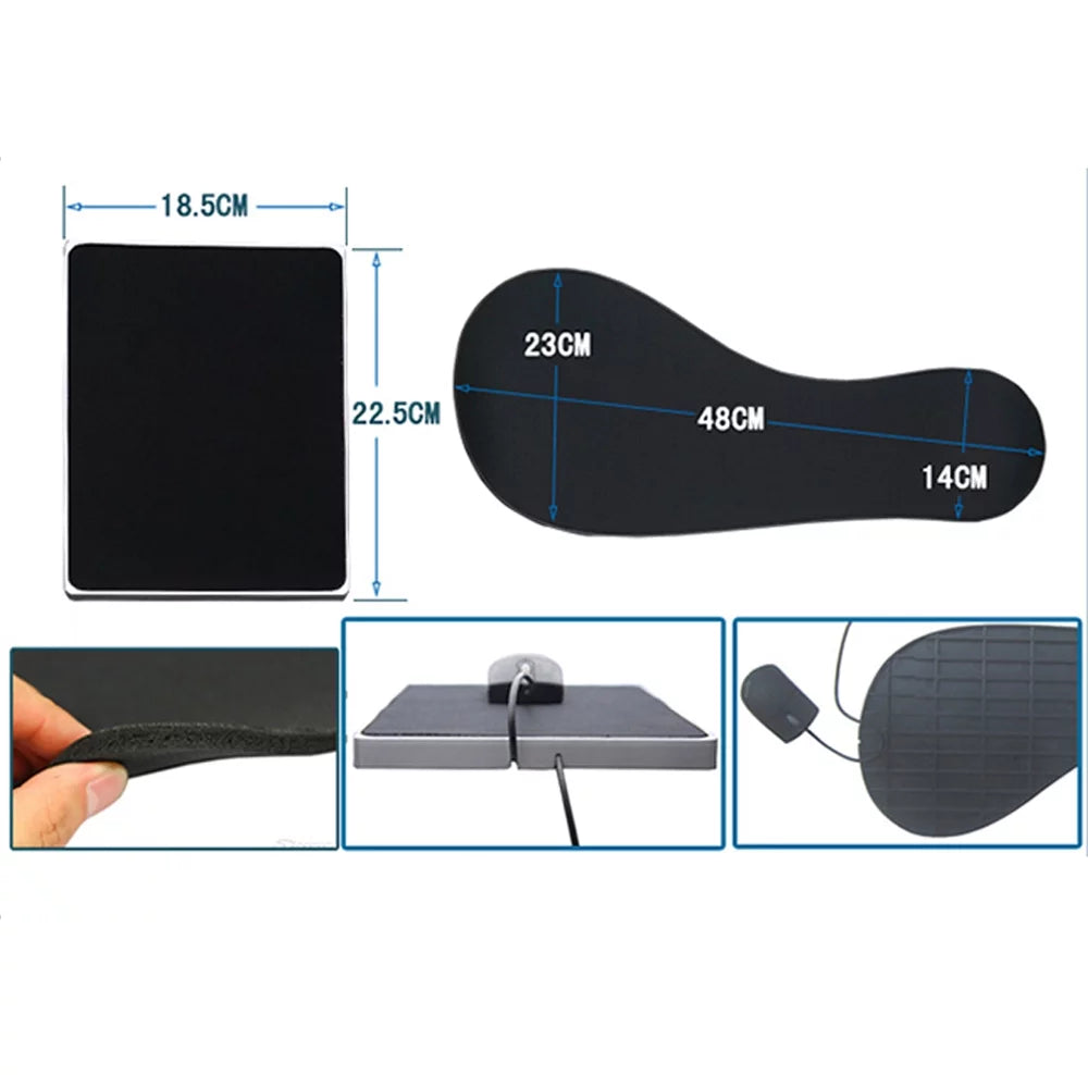 Adjustable Laptop Holder Keyboard Mount with USB Fan and Mouse Mat W683533