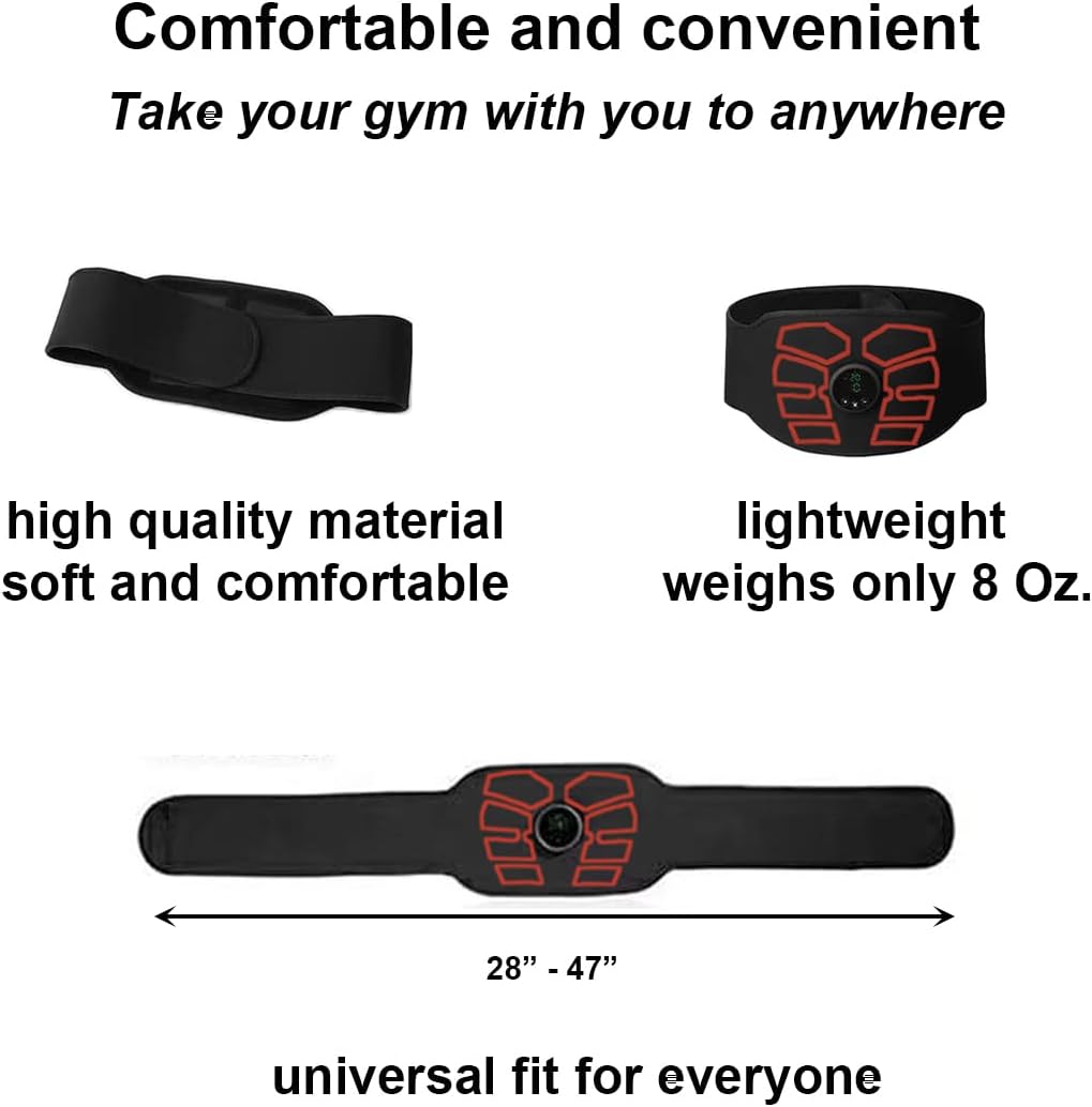 Abdominal Toning Belt Muscle Stimulator I164016