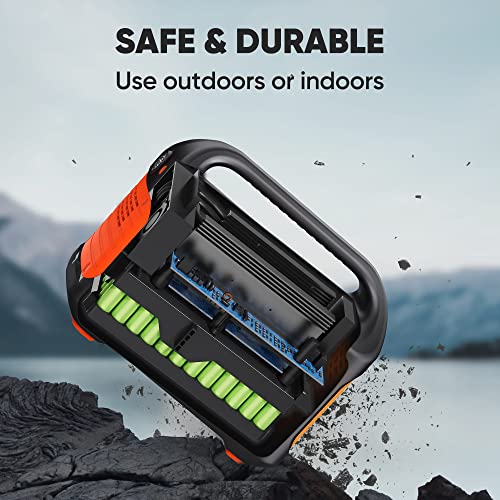 Portable Power Station 518Wh Lithium Battery Pack with 110V/500W AC Outlet V553263