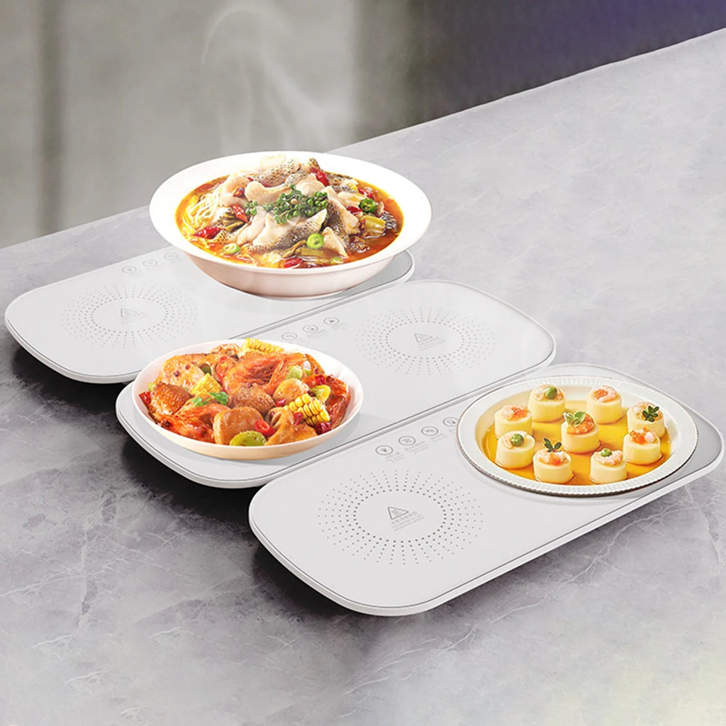 Electric Warming Tray 50W Hot Plate Food Warmer T16475