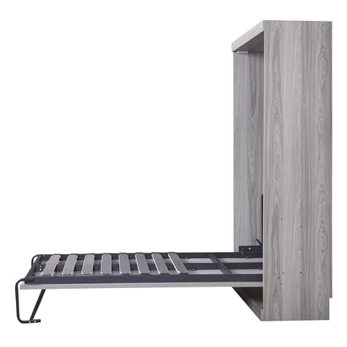 Full Murphy Bed Wardrobe Wall Bed with Cabinet O76770